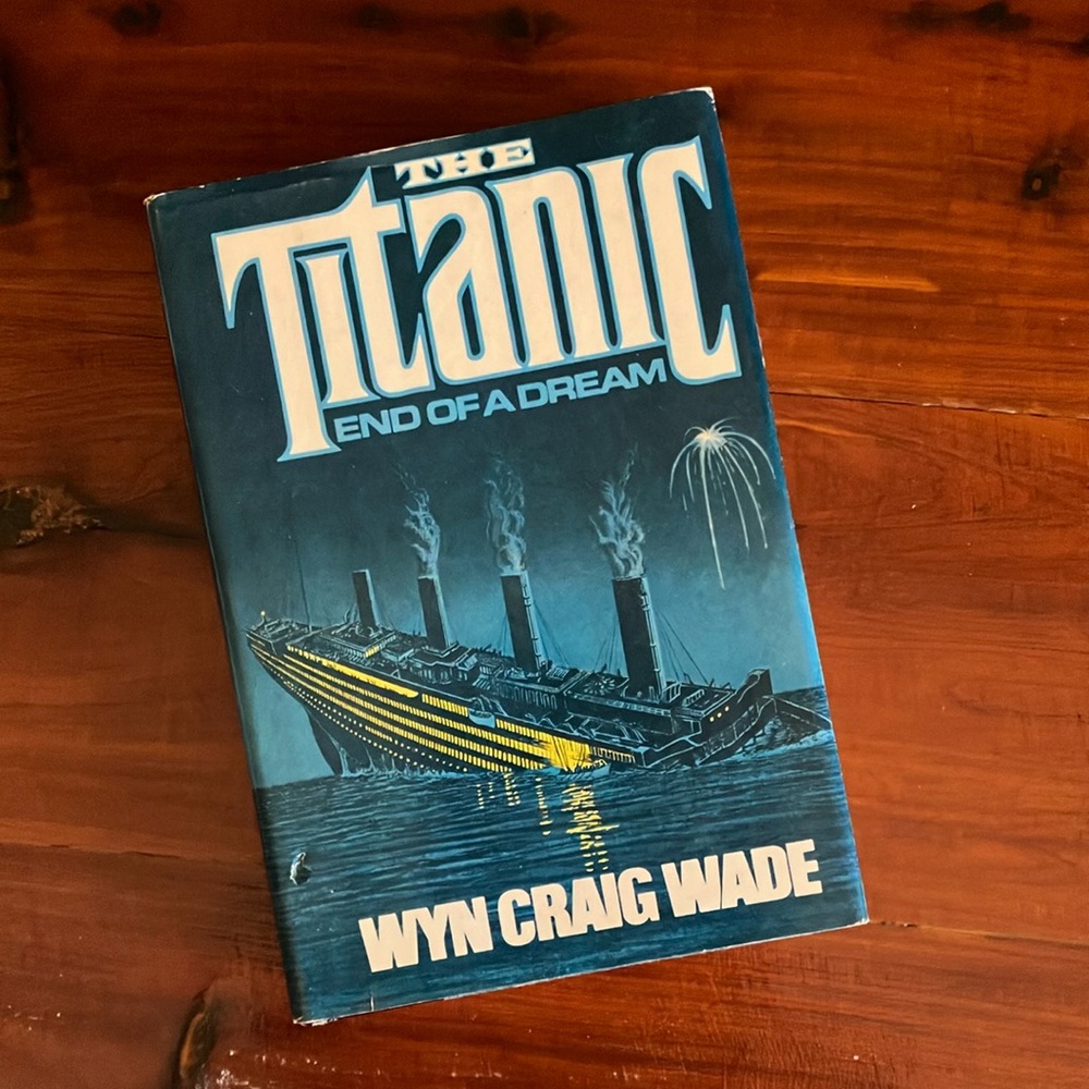 Vintage History Titanic End of a Dream Historical Boat Disaster Book Club